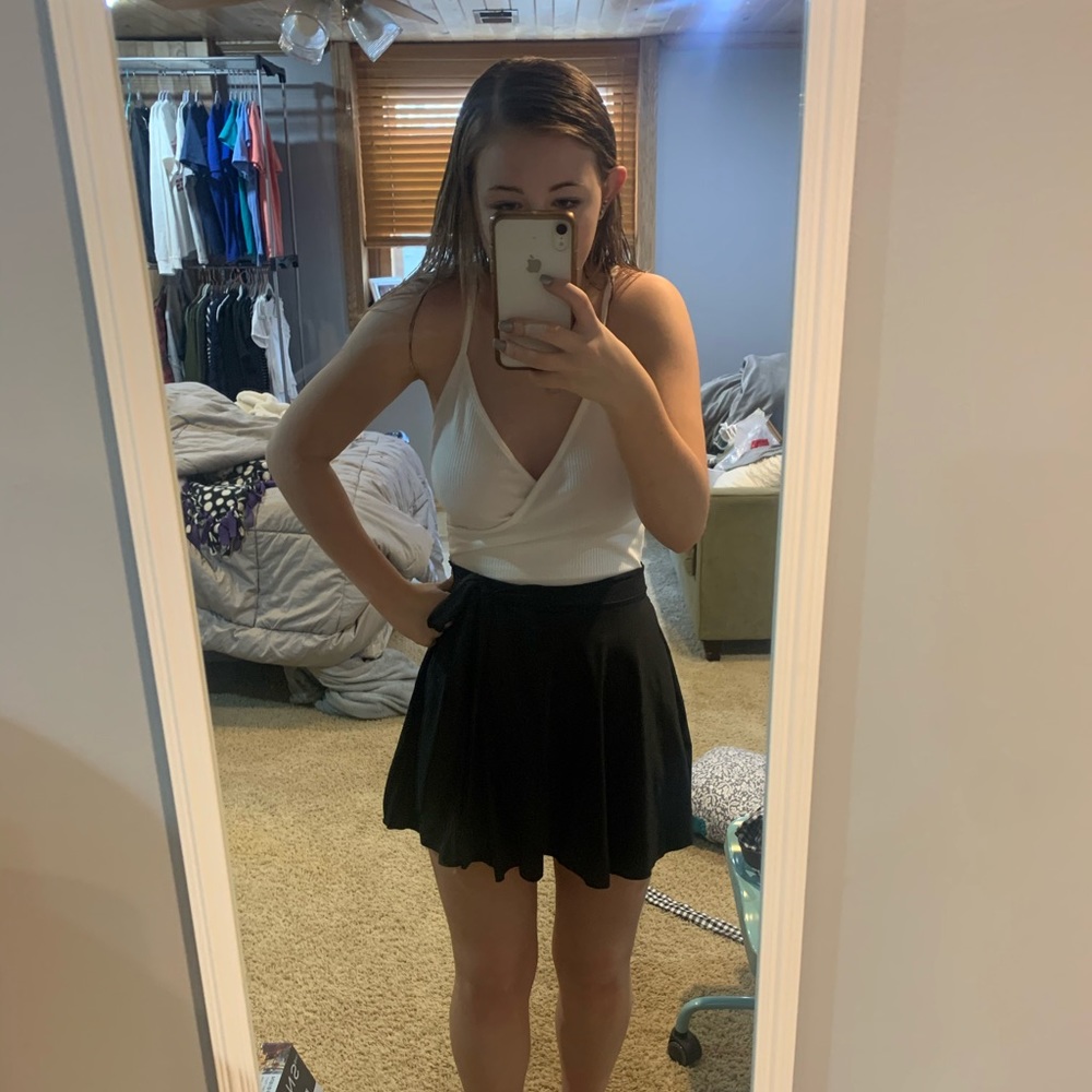 brand new shein black skirt